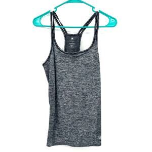 New Balance Size Small Tank Black‎ Racerback Activewear Athletic Exercise Gym